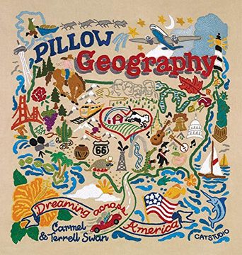 portada Pillow Geography: Dreaming Across America (en Inglés)