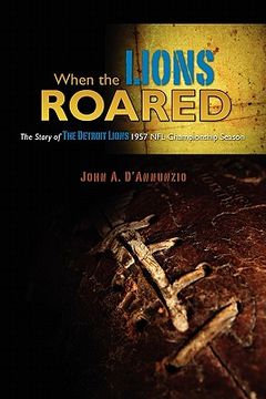 portada when the lions roared (en Inglés)