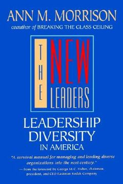 portada the new leaders: leadership diversity in america (en Inglés)