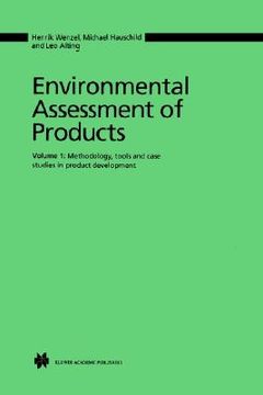 portada environmental assessment of products: methodology, tools and case studies in product development (en Inglés)