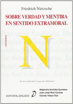 portada Nietzche - Sobre Verdad y Mentira en Sentido Extramoral (in Spanish)