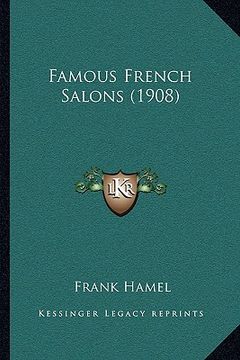 portada famous french salons (1908) (in English)