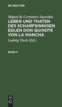 portada Leben und Thaten des Scharfsinnigen Edlen don Quixote von la Mancha (en Alemán)