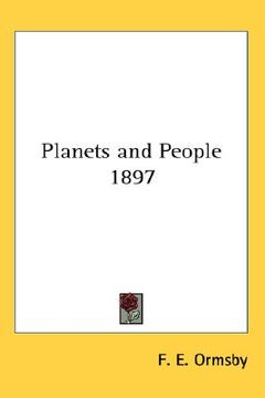 portada planets and people 1897 (en Inglés)