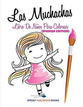 portada Las Muchachas Libro de Niños Para Colorear (in Spanish)