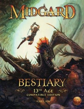 portada Midgard Bestiary (13Th age Compatible) (en Inglés)