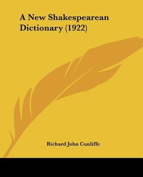 portada a new shakespearean dictionary (1922) (en Inglés)