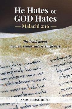 portada He Hates or god Hates: Malachi 2: 16 (in English)