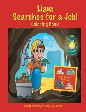 portada Liam Searches for a Job Coloring Book (en Inglés)