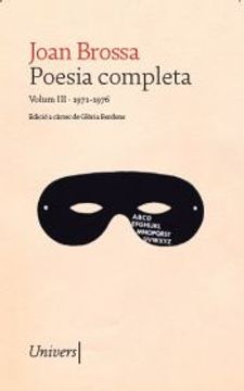 portada Poesia Completa Joan Brossa (en Catalá)