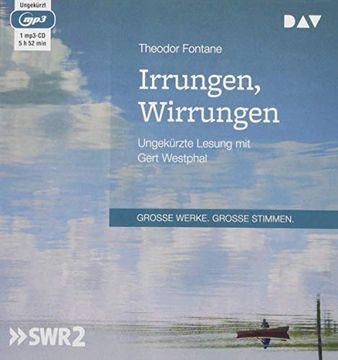 portada Irrungen, Wirrungen: Ungekürzte Lesung mit Gert Westphal (1 Mp3-Cd) (in German)
