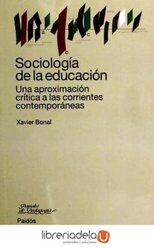 portada Sociología de la Educación: Una Aproximación Crítica a las Corrientes Contemporáneas