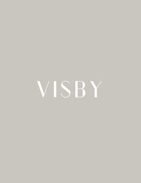 portada Visby: A Decorative Book │ Perfect for Stacking on Coffee Tables & Bookshelves │ Customized Interior Design & Hom (en Inglés)