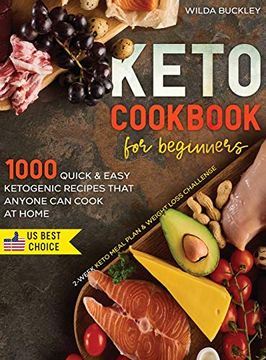 portada Keto Cookbook for Beginners (en Inglés)