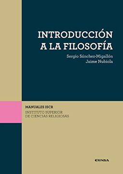 portada ISCR) INTRODUCCIÓN A LA FILOSOFÍA (in Spanish)