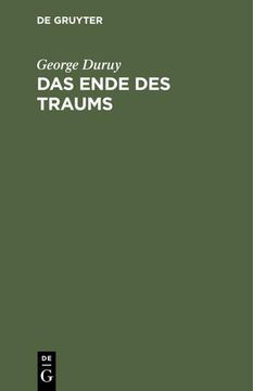 portada Das Ende des Traums (German Edition) [Hardcover ] (in German)