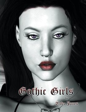 portada Gothic Girls: Volume 7 (Gothic Girls Grayscale Coloring Books) (in English)