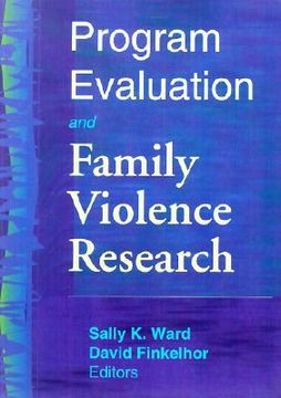 portada program evaluation and family violence research (en Inglés)