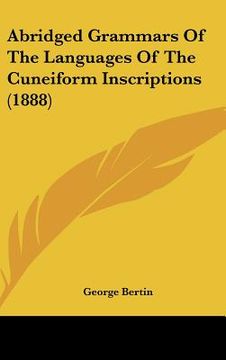portada abridged grammars of the languages of the cuneiform inscriptions (1888) (en Inglés)