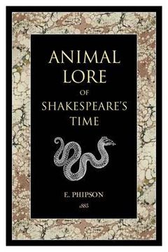 portada animal lore of shakespeare's time. by emma phipson