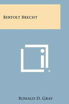 portada Bertolt Brecht (en Inglés)
