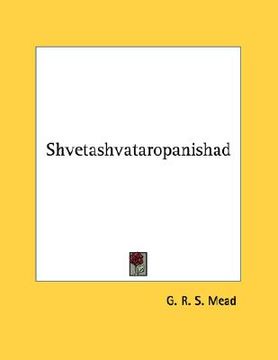 portada shvetashvataropanishad (en Inglés)