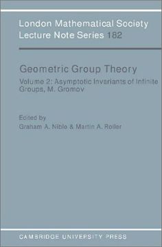 portada Geometric Group Theory: Volume 2 Paperback: V. 2 (London Mathematical Society Lecture Note Series) (in English)