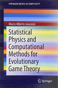 portada Statistical Physics and Computational Methods for Evolutionary Game Theory (Springerbriefs in Complexity) (in English)