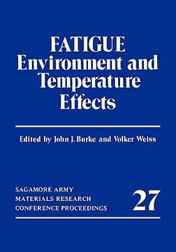 portada fatigue: environment and temperature effects (en Inglés)