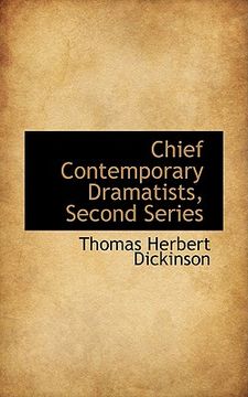portada chief contemporary dramatists, second series