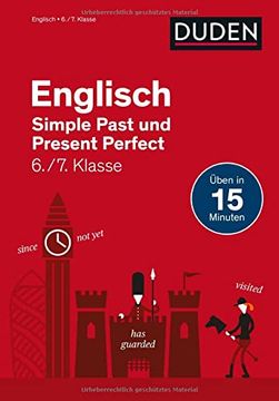 portada Englisch in 15 Minuten - Simple Past und Present Perfect 6. /7. Klasse (en Alemán)