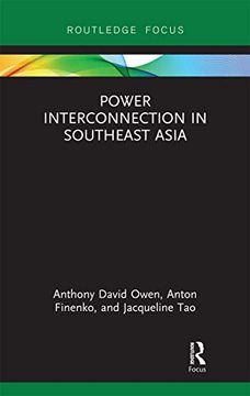 portada Power Interconnection in Southeast Asia (Routledge Contemporary Southeast Asia Series) (in English)
