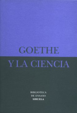 portada Goethe y la Ciencia