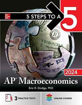 portada 5 Steps to a 5: Ap Macroeconomics 2024 (en Inglés)