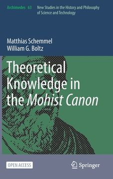 portada Theoretical Knowledge in the Mohist Canon (en Inglés)