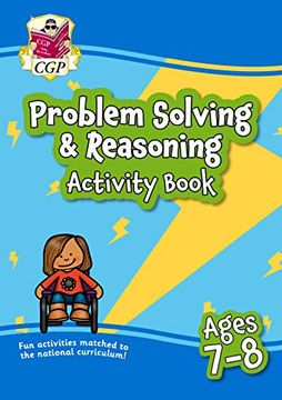 portada New Problem Solving & Reasoning Maths Activity Book for Ages 7-8: Perfect for Home Learning (en Inglés)
