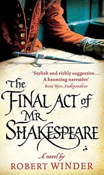 portada The Final act of mr Shakespeare (en Inglés)