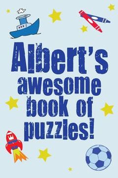 portada Albert's Awesome Book Of Puzzles!