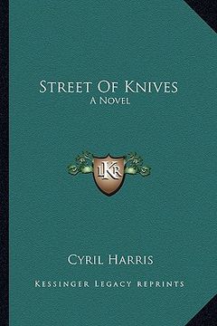 portada street of knives (en Inglés)