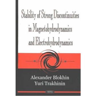 portada Stability of Strong Discontinuities in Magnetohydrodynamics and Electrohydrodynamics (en Inglés)