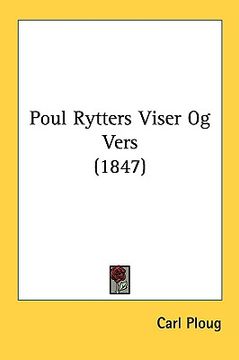 portada poul rytters viser og vers (1847) (in English)