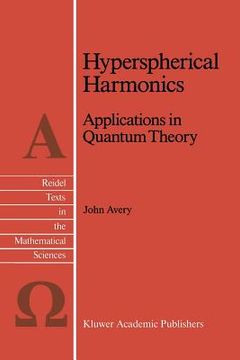 portada Hyperspherical Harmonics: Applications in Quantum Theory (in English)