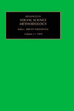 portada advances in social science methodology (en Inglés)