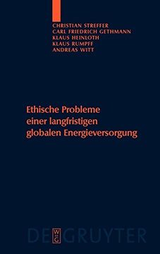 portada Ethische Probleme Einer Langfristigen Globalen Energieversorgung (in German)