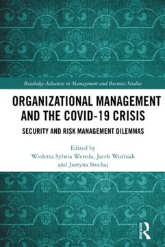 portada Organizational Management and the Covid-19 Crisis (Routledge Advances in Management and Business Studies) (en Inglés)