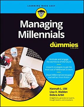 portada Managing Millennials for Dummies (For Dummies (Business & Personal Finance)) (en Inglés)