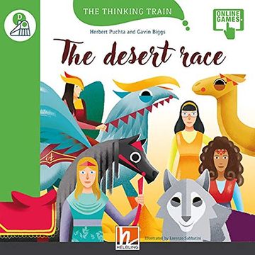 portada The Desert Race, mit Online-Code (en Inglés)