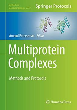 portada Multiprotein Complexes: Methods and Protocols: 2247 (Methods in Molecular Biology) (en Inglés)