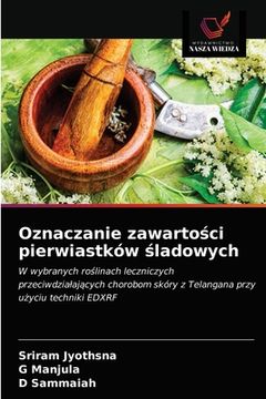 portada Oznaczanie zawartości pierwiastków śladowych (in Polaco)