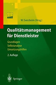 portada Qualitätsmanagement für Dienstleister: Grundlagen, Selbstanalyse, Umsetzungshilfen (en Alemán)